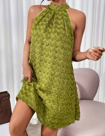 
						Rochie scurta SHEIN, verde
