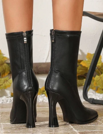 Botine SHEIN, negru
