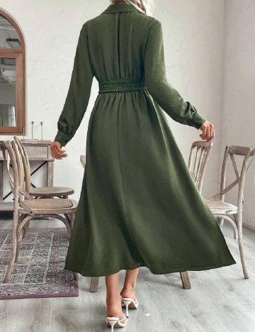 Rochie lunga SHEIN, verde