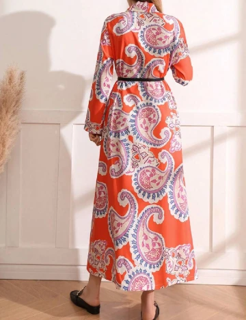 Rochie lunga SHEIN, portocaliu