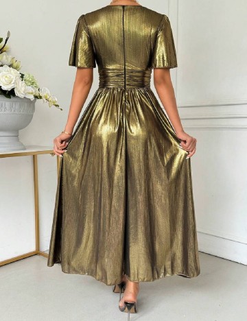 Rochie lunga SHEIN, auriu