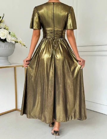 Rochie lunga SHEIN, auriu