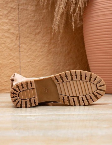 Botine SHEIN, crem