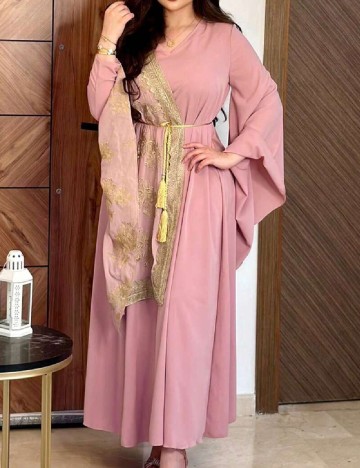 Rochie lunga SHEIN, roz