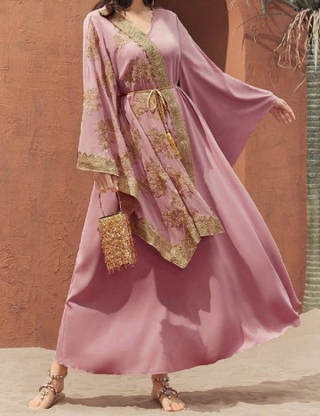 Rochie lunga SHEIN, roz