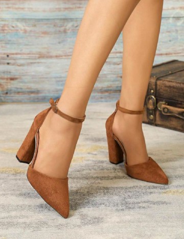 
						Pantofi SHEIN, maro