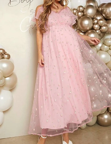 Rochie lunga SHEIN Maternity, roz