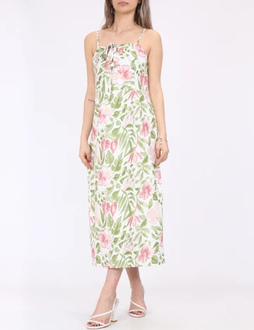 Rochie medie SHEIN, floral print