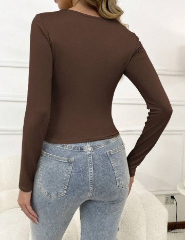 Bluza SHEIN, maro