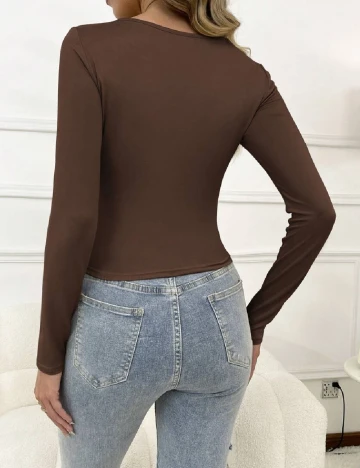 Bluza SHEIN, maro
