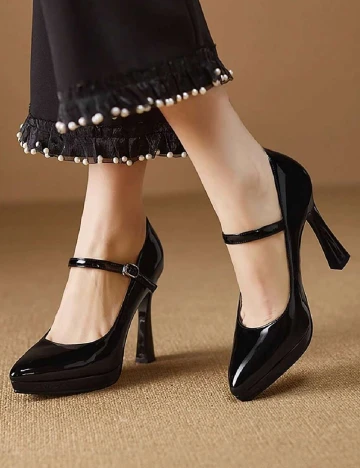 Pantofi SHEIN, negru