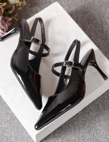 Pantofi SHEIN, negru