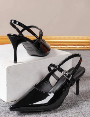 Pantofi SHEIN, negru