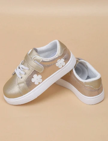 Adidasi Shein Kids, auriu