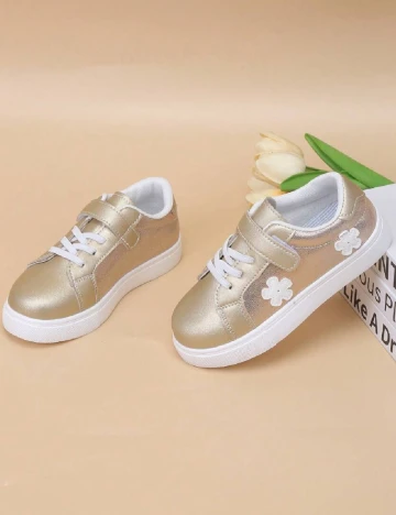 Adidasi Shein Kids, auriu
