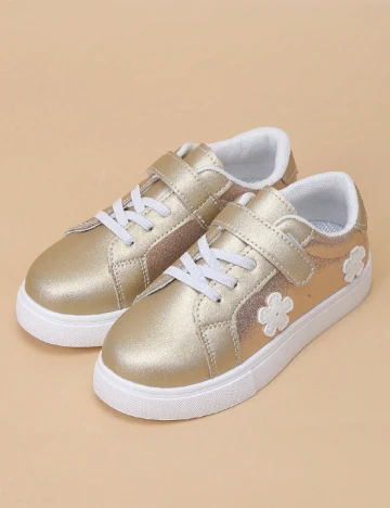 Adidasi Shein Kids, auriu