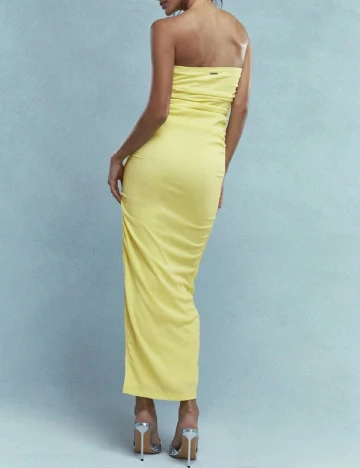 Rochie medie Missguided, galben Galben