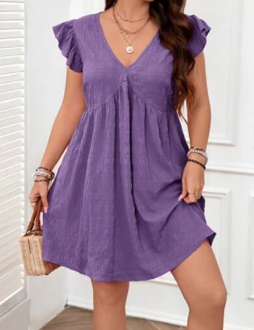 Rochie scurta SHEIN CURVE, mov