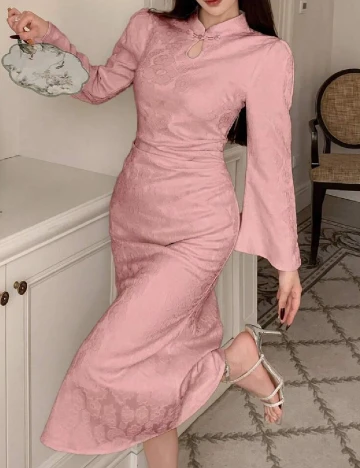 Rochie medie SHEIN, roz