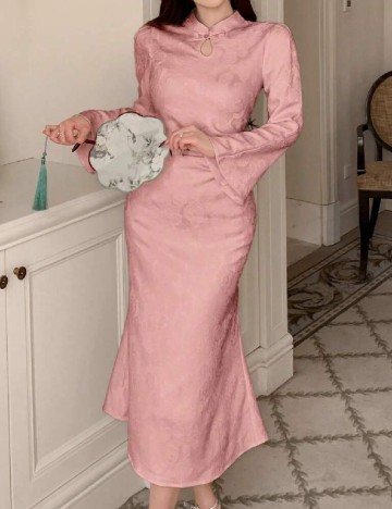 Rochie medie SHEIN, roz