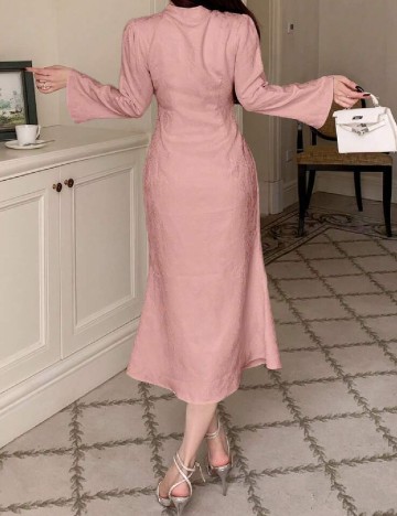Rochie medie SHEIN, roz