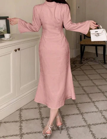 Rochie medie SHEIN, roz