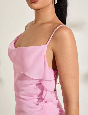 Rochie lunga SHEIN, roz