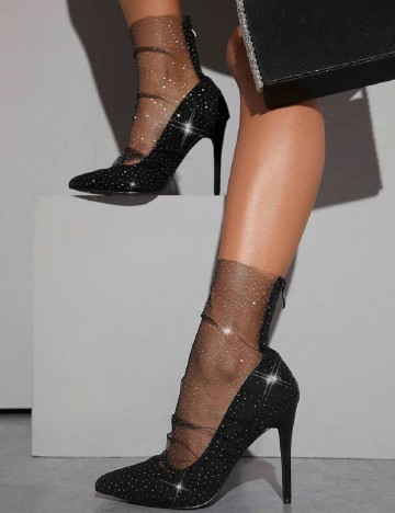 
						Botine SHEIN, negru