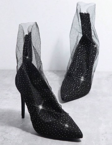 Botine SHEIN, negru