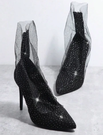 Botine SHEIN, negru