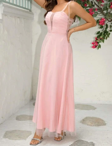 Rochie lunga SHEIN, roz