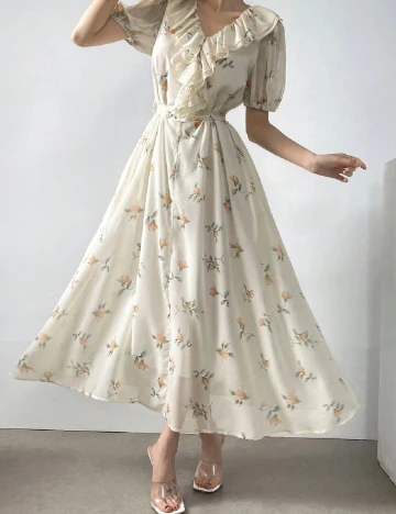 Rochie lunga SHEIN, bej