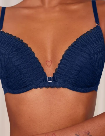 Sutien Triumph, bleumarin Albastru