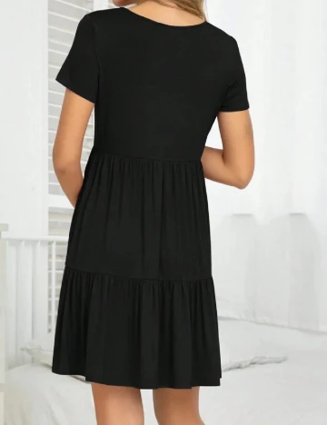 Rochie scurta SHEIN Maternity, negru