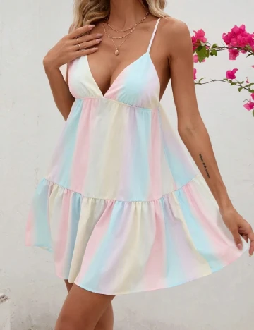 Rochie scurta SHEIN, mix culori
