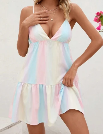 Rochie scurta SHEIN, mix culori