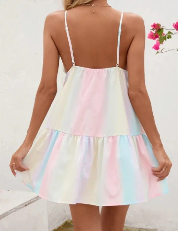 Rochie scurta SHEIN, mix culori