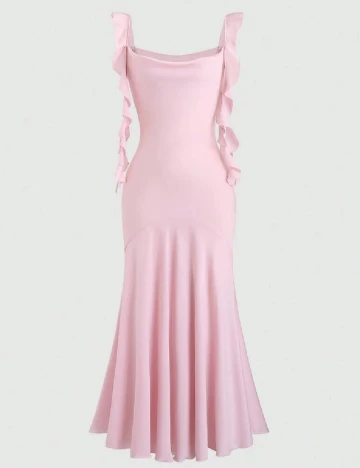 Rochie medie SHEIN, roz