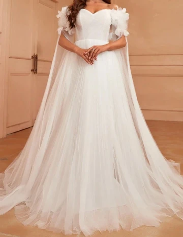 Rochie lunga SHEIN, alb