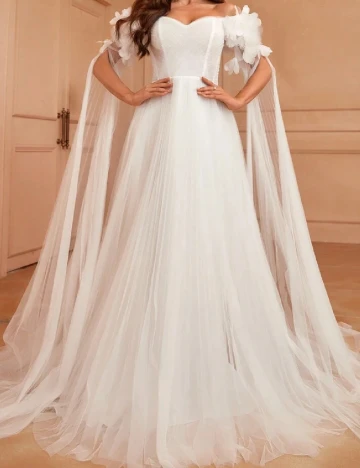 Rochie lunga SHEIN, alb