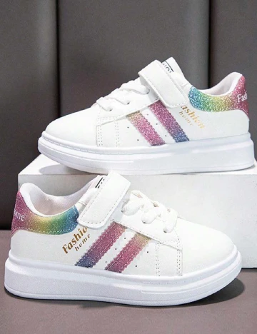 Adidasi Shein Kids, alb