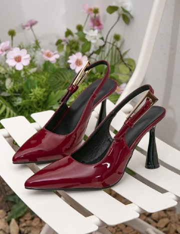 Pantofi SHEIN, rosu