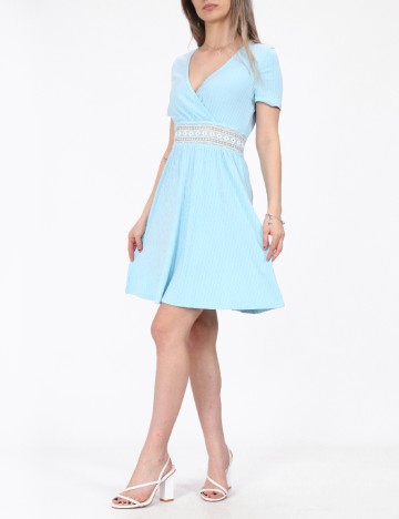 Rochie scurta SHEIN, bleu