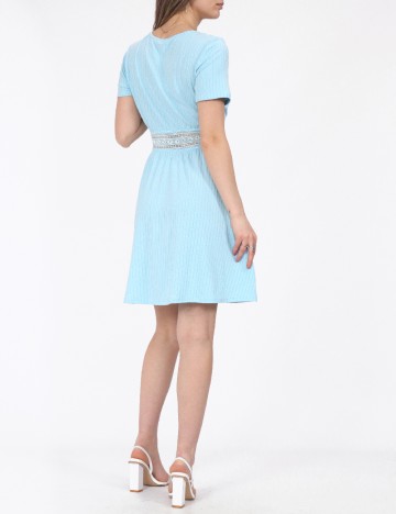 Rochie scurta SHEIN, bleu