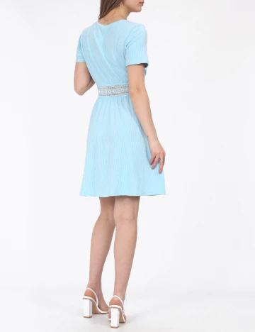 Rochie scurta SHEIN, bleu