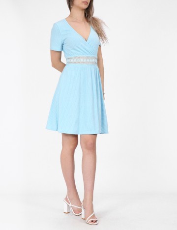 Rochie scurta SHEIN, bleu