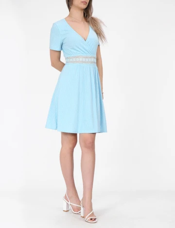 Rochie scurta SHEIN, bleu