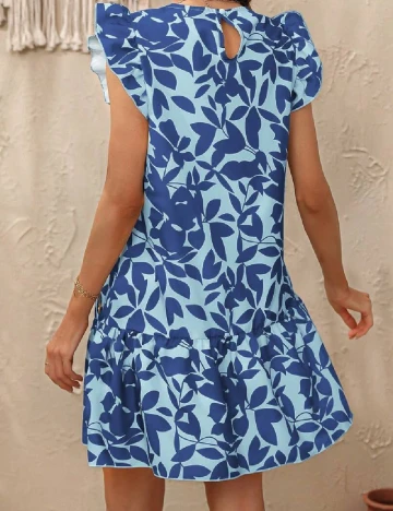 Rochie scurta SHEIN, albastru Albastru