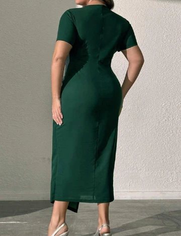 Rochie medie SHEIN CURVE, verde