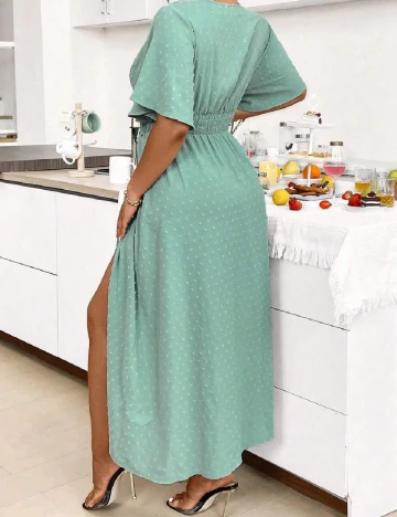 Rochie lunga SHEIN, verde